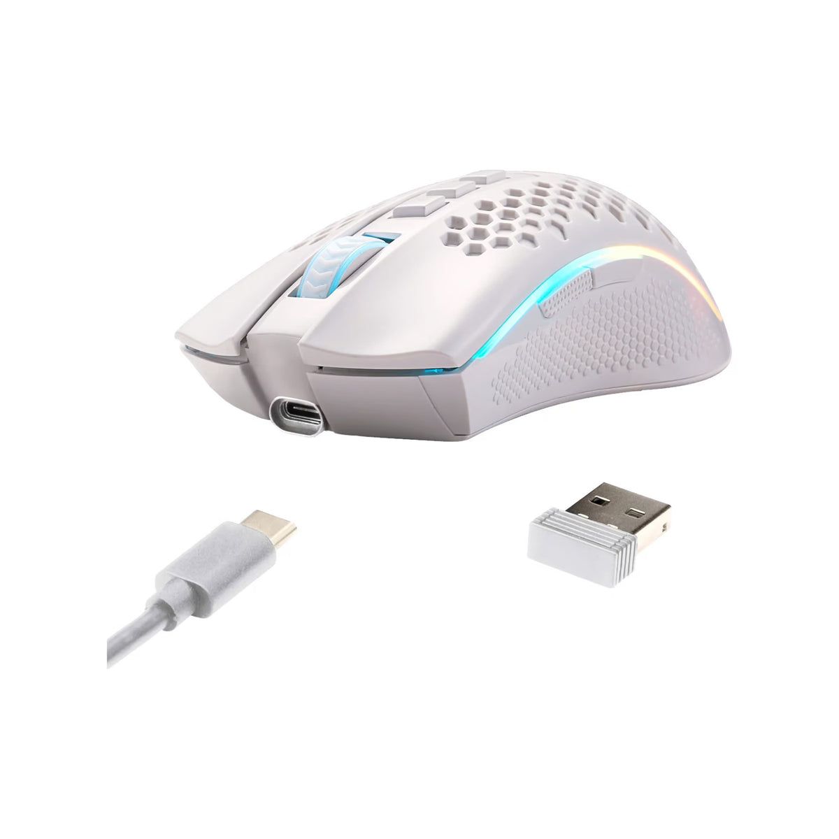 REDRAGON STORM PRO WHITE M808W-KS